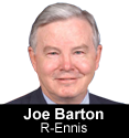 Joe Barton, R-Ennis