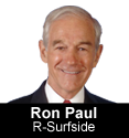 Ron Paul, R-Surfside