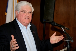 Photograph of Boyd Richie chairman of the Texas Democratic party
