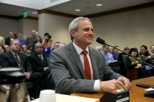 Michael Morton testifies in support of Senate Bill 825, which would increase prosecutorial accountability, before the Senate Criminal Justice Committee on March 12, 2013.
