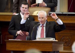 State Rep. Allan Ritter, R-Nederland, on the House floor on March 27, 2013.