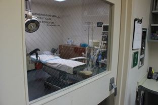 An abortion procedure room at the Whole Woman's Health ambulatory surgical center in San Antonio.