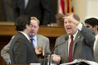 State Rep. John Otto, R-Dayton, explains an education funding amendment to SB 1 the budget bill during debate on April 4, 2013.