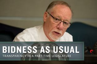 State Rep. Jim Keffer, R-Eastland at the Energy Resources Committee on April 10, 2013.