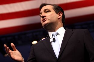 U.S. Sen. Ted Cruz speaking at the 2013 Conservative Political Action Conference in National Harbor, Md., on March 16, 2013.
