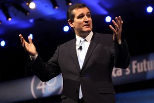 U.S. Sen. Ted Cruz at the 2013 Conservative Political Action Conference on March 16, 2013.