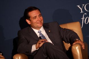 U.S. Ted Cruz speaking at the 2013 Young Americans for Liberty National Convention at George Mason University in Arlington, Va.