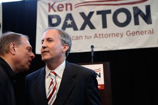 Senator Ken Paxton listens to a supporter following his announcement to run for Attorney General on Thursday, August 1, 2013.