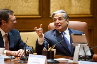 University of Texas System Chancellor Francisco Cigarroa at a Board of Regents meeting in Austin.