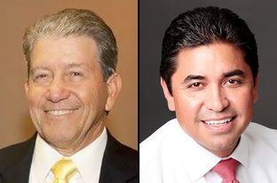 Longtime Hidalgo County District Attorney René Guerra, left, was unseated in the March 4 Democratic primary by former state District Judge Ricardo Rodriguez, right. No Republican is running.