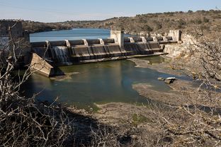 LCRA's Max Starcke Dam, just east of Marble Falls, Texas. It is one of six dams the agency operates.