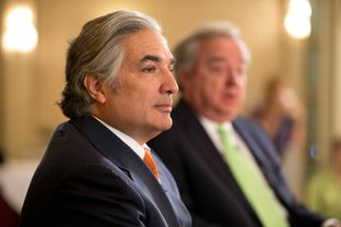Flagship university chancellor Dr. Francisco Cigarroa interviewed by editor Evan Smith at TribLive on March 28, 2013.