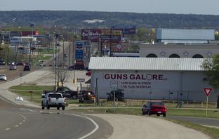 The Guns Galore shop in Killeen where alleged Fort Hood shooter Ivan Lopez purchased the handgun used in the April 2, 2014 mass slaying.