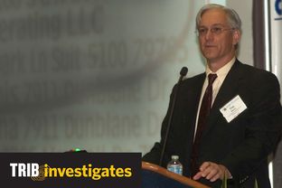Tim Dunn, CEO of CrownQuest Operating, LLC, speaks at the 2011 Executive Oil Conference.