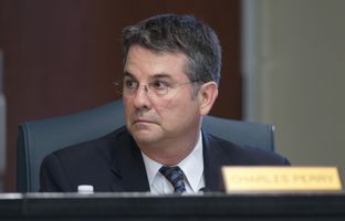 Charles Perry, R-Lubbock, then a state representative, at a committee hearing on May 12, 2014.