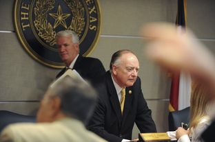 State Rep. Dan Flynn, R-Van, co-chair of the House Committee on Transparency in State Agency Operations, is shown calling an executive session on May, 12, 2014.