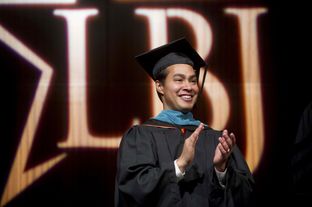 San Antonio Mayor Julian Castro at the LBJ School of Public Affairs graduation on May 17, 2014. Castro is rumored to be President Obama's Cabinet pick for Secretary of Housing and Urban Development (HUD).