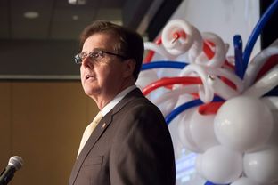 State Senator Dan Patrick at runoff election party in Houston, Tuesday May 27, 2014