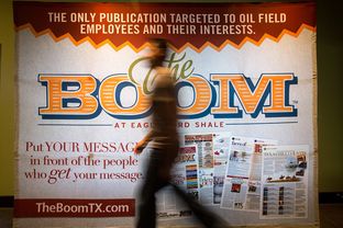 The Boom at Rudkin Productions. The newspaper caters to bored oil workers in South Texas.