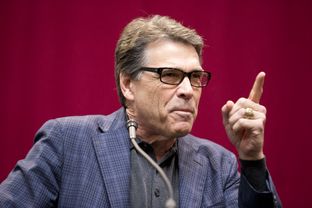 Governor Rick Perry gives a rousing exit speech on election night Nov. 4, 2014.