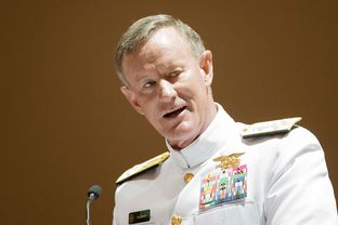 Retired Admiral William McRaven, shown last year, took over as chancellor of the UT System on Jan. 5.