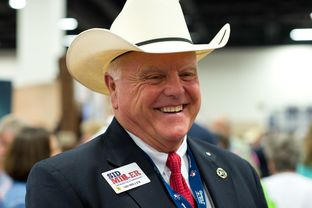 Agriculture Commissioner Sid Miller at Texas Republican Convention in Fort Worth, June 5th, 2014.