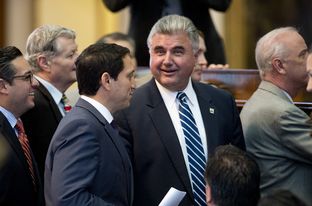 State Rep. Allen Fletcher, R-Cypress, during gun bills debates on April 17, 2015.