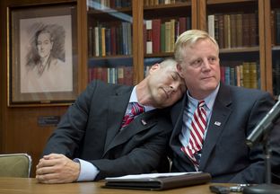 Vic Holmes and Mark Phariss of Plano at an LBJ Library press conference celebrating the U.S. Supreme Court decision legalizing same-sex marriage on June 26, 2015. Holmes and Phariss had sued Texas over its same-sex marriage ban.