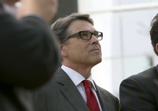 Former Gov. Rick Perry during Texas Legislative Medal of Honor award ceremony on Aug. 26th, 2015