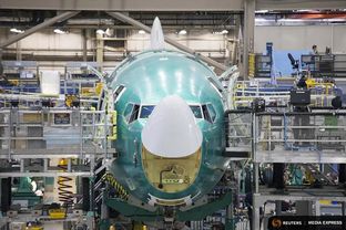 A Boeing 737 jetliner under assembly in Renton, Washington on Feb. 4, 2014.