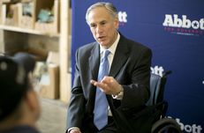 Gov. Greg Abbott is shown in November 2015 proposing reforms against "sanctuary cities" that he wants Texas lawmakers to consider in the 2017 legislative session.