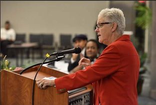 EPA head Gina McCarthy speaking recently in Atlanta, Georgia.
