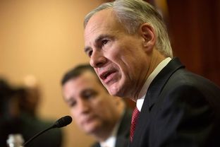 Sen. Ted Cruz (R-Texas) and Gov. Greg Abbott (R-Texas) speak at a press conference in the Capitol about Sen. Cruz’s Terrorist Refugee Infiltration Prevention Act of 2015 (S. 2302), in Washington, D.C., Dec. 8, 2015.