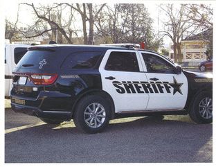 Brewster County Sheriff Ronny Dodson is allowing his deputies to place sticker crosses on their patrol vehicles.