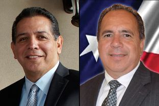 John Lujan, left, and Tomas Uresti, right, face off Tuesday in a special election runoff in state House District 118. The winner will replace former state Rep. Joe Farias, D-San Antonio, who resigned in August.