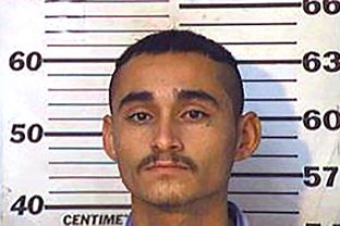Victor Reyes, shown in 2001 jail mug shot from Hidalgo County. Authorities say Reyes, an undocumented immigrant, went on a January 2015 shooting spree in Harris County that killed two and wounded three.