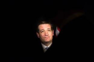 Senator Ted Cruz speaks to Texas reporters in Columbia following the South Carolina Republican presidential primary, Saturday night, February 20, 2016.