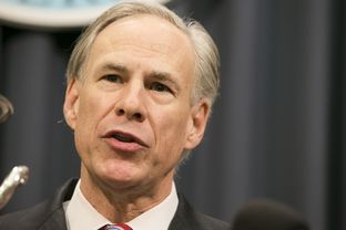 Gov. Greg Abbott accepts Site Selection's 2015 Governor's Cup Award on behalf of the state of Texas on March 9, 2016.