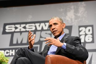 President Barack Obama spoke about civic engagement in a digital age at Austin's South by Southwest on March 11, 2016.