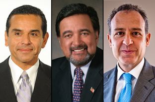 Los Angeles Mayor Antonio Villaraigosa, former New Mexico Gov. Bill Richardson and Mexican Ambassador to the U.S. Arturo Sarukhan