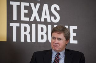 Republican leader State Rep. Dan Branch, R-Dallas, frowns at a question from editor Evan Smith at TribLive on June 1, 2012.