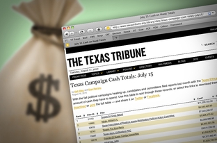 The 2,694 political committees and campaigns that filed mid-year reports with the Texas Ethics Commission together held $167 million in their accounts, and the numbers offer a glimpse at what's competitive and what's not