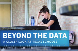 LVN program student Brittany Richmond studies at Austin Community College before class.