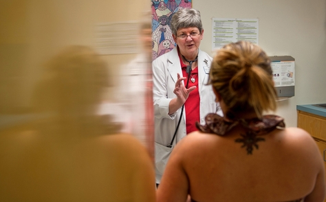 Rebecca Rankin, a family nurse practitioner, is the lead clinician at the Planned Parenthood clinic in Edinburg. Rankin has worked with Planned Parenthood for 15 years.