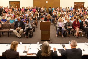 Texas Department of State Health Services holds public hearing on rule to exclude Planned Parenthood from Woman's Health Program - September 4th, 2012