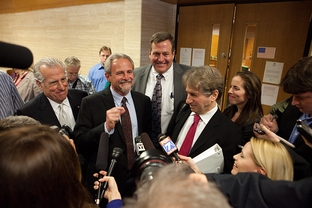 Michael Morton hearing on February 10, 2012 at the Williamson Co. Courthouse.