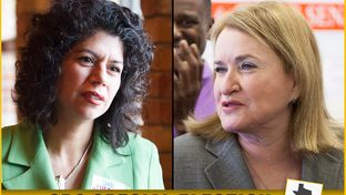 State Rep. Carol Alvarado (left), D-Houston, and Former Harris County Commissioner Sylvia Garcia are among the eight candidates vying to replace the late Sen. Mario Gallegos.