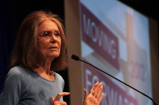 Gloria Steinem speaks at the Texas Council on Family Violence 2012 Statewide Convention.