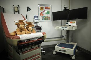 The Health IT Learning Center, located in the Norman Hackerman Building on the UT Austin campus, features a classroom and a simulated clinic to teach students the workflow of new health information exchange systems.