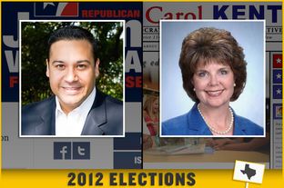 Republican Jason Villalba and Democrat Carol Kent are competing to represent District 114